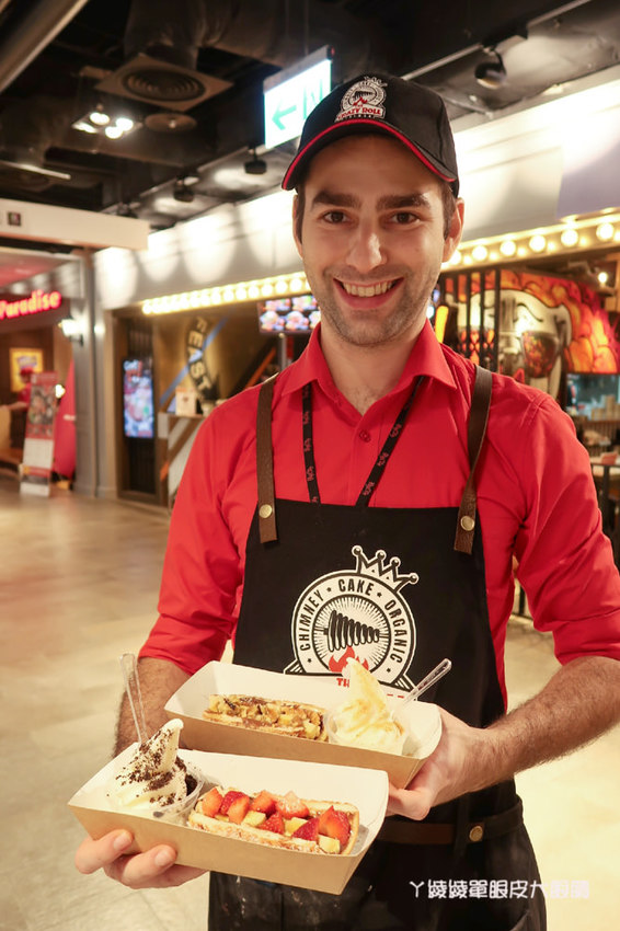 新竹巨城美食推薦樂捲瘋！東歐匈牙利百年甜點煙囪捲來新竹