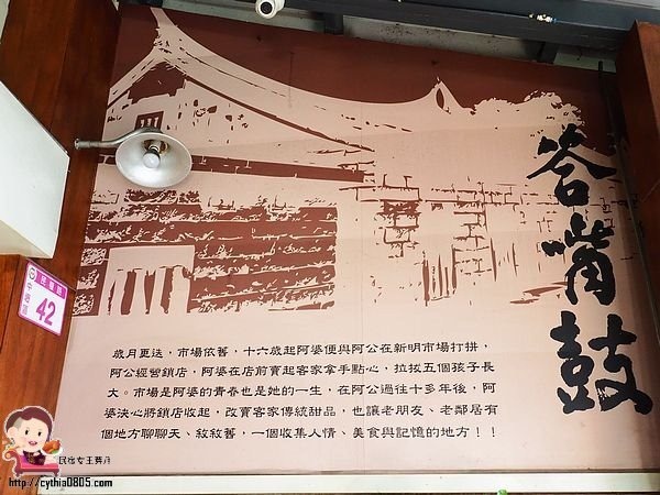 桃園中壢美食-答嘴鼓傳統甜品小舖-傳統市場旁的客家古早味,豆花讓人好驚艷 @民宿女王芽月-美食.旅遊.全台趴趴走