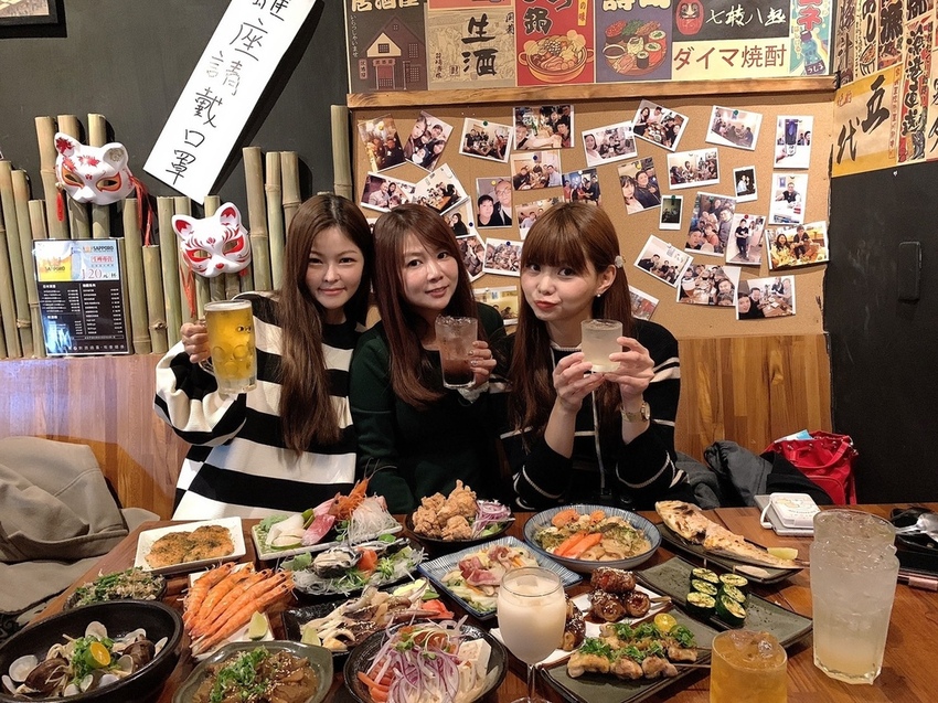 隱身巷弄內的厲害居酒屋.串燒生魚片海鮮都好吃.新北耶誕城周遭美食.板橋居酒屋推薦♥漁網居酒屋♥