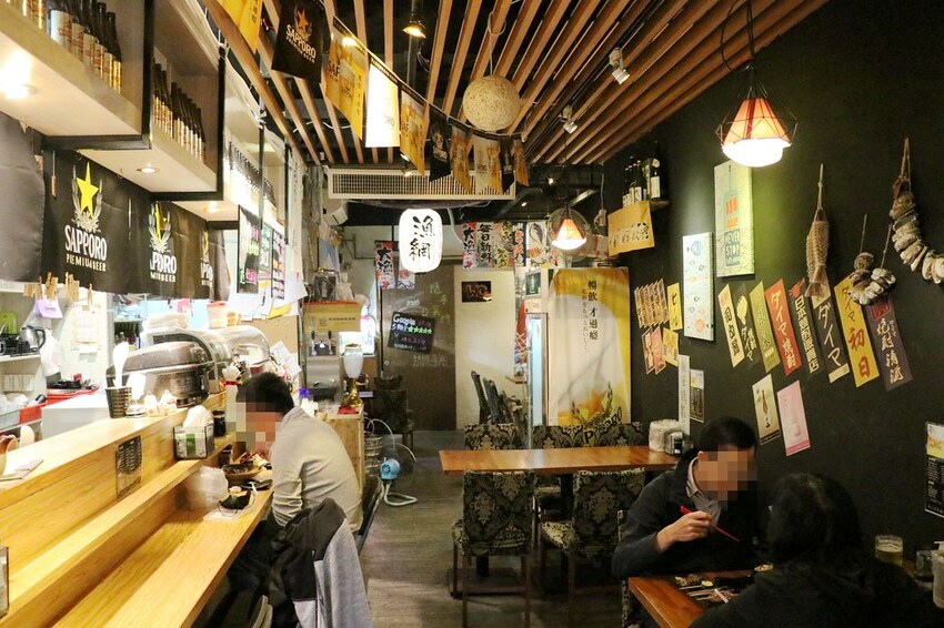 隱身巷弄內的厲害居酒屋.串燒生魚片海鮮都好吃.新北耶誕城周遭美食.板橋居酒屋推薦♥漁網居酒屋♥