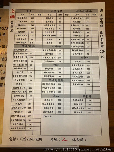 圓圓家愛吃貨-《板橋居酒屋》下班後的小確幸，巷子裡的深夜食堂，《漁網居酒屋》，新鮮海味，小酌好去處