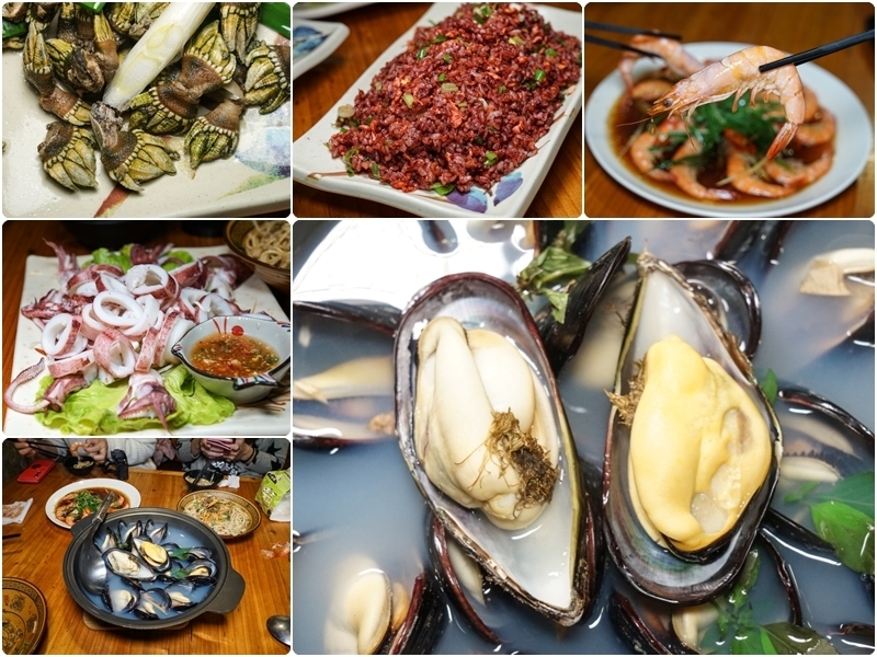 [馬祖南竿美食]蝦寮食堂- 老酒蝦 豆乳雞 佛手 淡菜  連在地人都愛的馬祖必吃美食