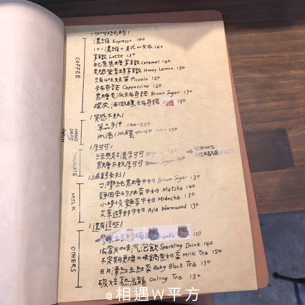 那裡的咖啡店 菜單 (2)