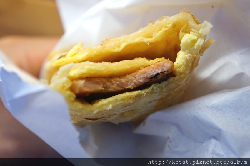 酥脆蛋餅+肉排