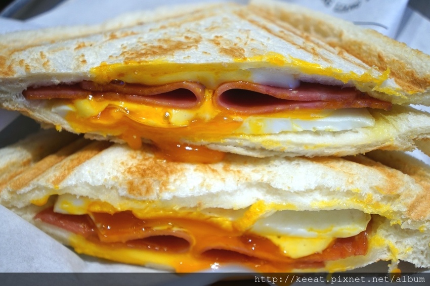 蜂蜜芥末火腿吐司