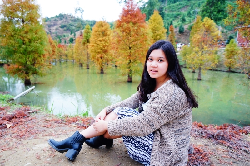 跳躍的宅男 -   苗栗三灣落羽松 快跟閨蜜來拍甜蜜照 20181214落羽松現況直播 秘境IG熱門打卡點  浪漫台三線景點