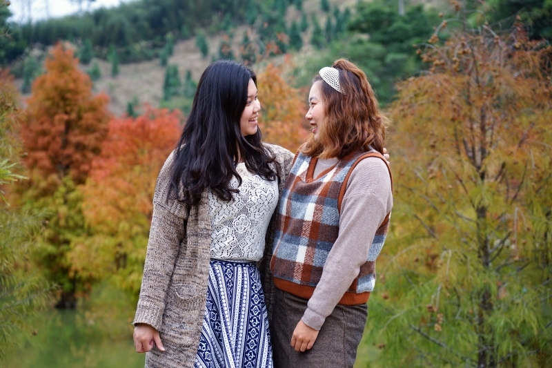 跳躍的宅男 -   苗栗三灣落羽松 快跟閨蜜來拍甜蜜照 20181214落羽松現況直播 秘境IG熱門打卡點  浪漫台三線景點