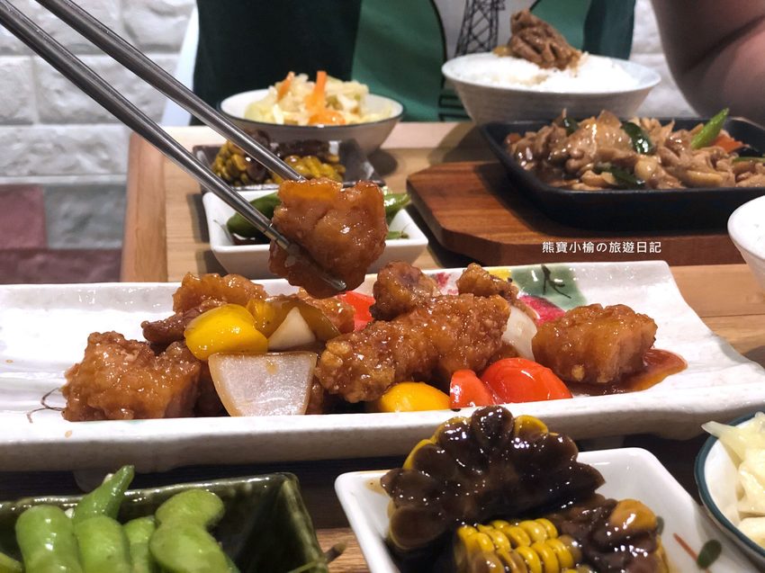 光聆廚房221號館,竹北文義街平價簡餐店,手作自製家常菜好吃!內文附詳細菜單。 @熊寶小榆の旅遊日記