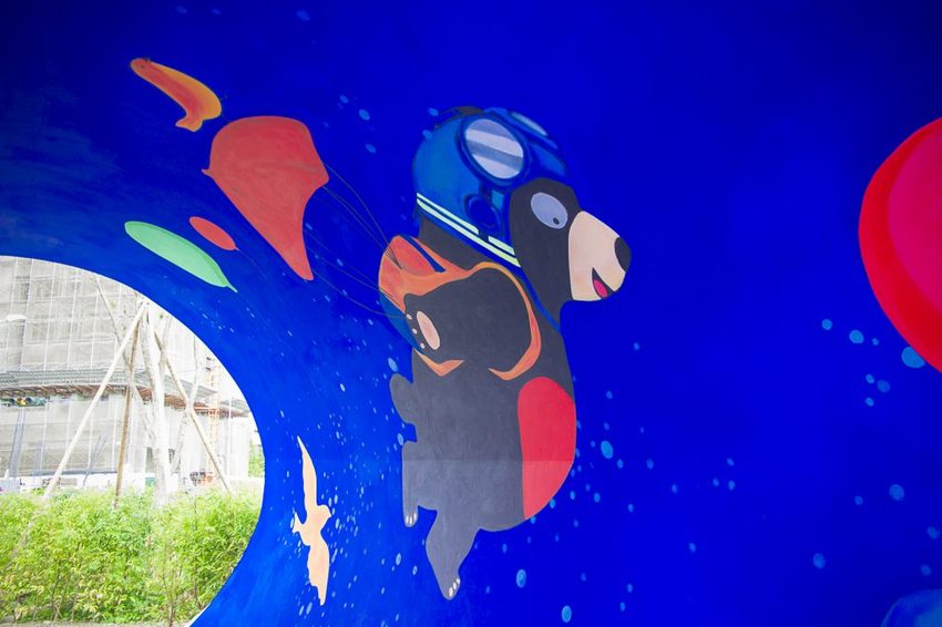 【玩樂.台中】太平景點/小心有熊出沒-熊熊秘境~大片波斯菊花海、森林小徑、可愛小熊出沒,免費好拍