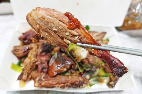 【桃園八德美食】邊境烤鴨-每日新鮮現烤限量烤鴨，晚來就吃不到!!
