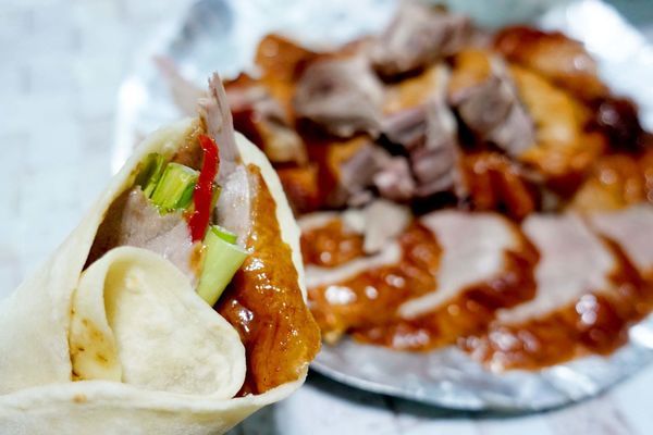 【桃園八德美食】邊境烤鴨-每日新鮮現烤限量烤鴨，晚來就吃不到!!