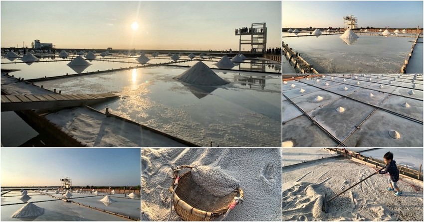 立體三角堆堆堆,獨特白皙美景就在井仔腳瓦盤鹽田