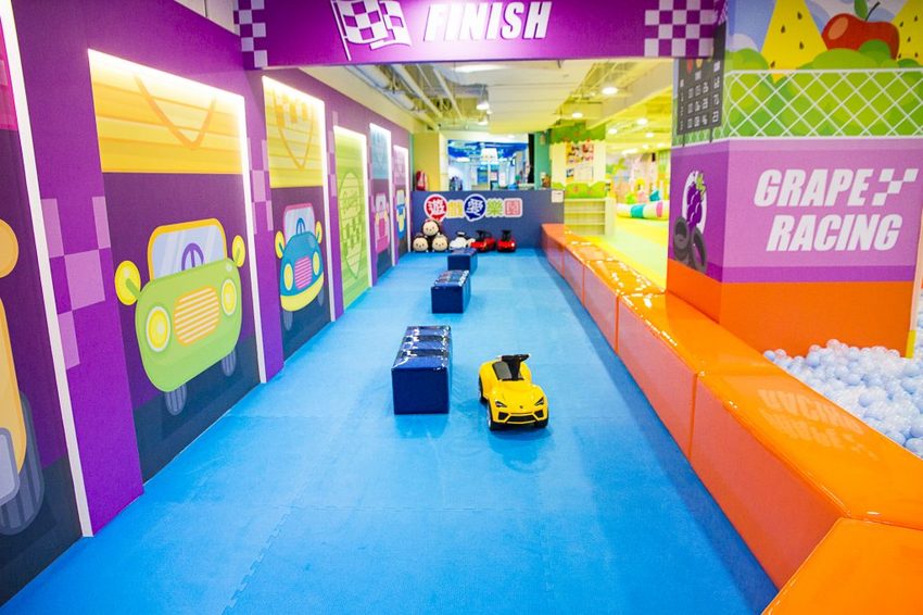 【親子樂園】遊戲愛樂園ATT大直店水果公園～ATT 4 Recharge室內親子樂園，超厲害仿真超市、日本料理店、放電大球池