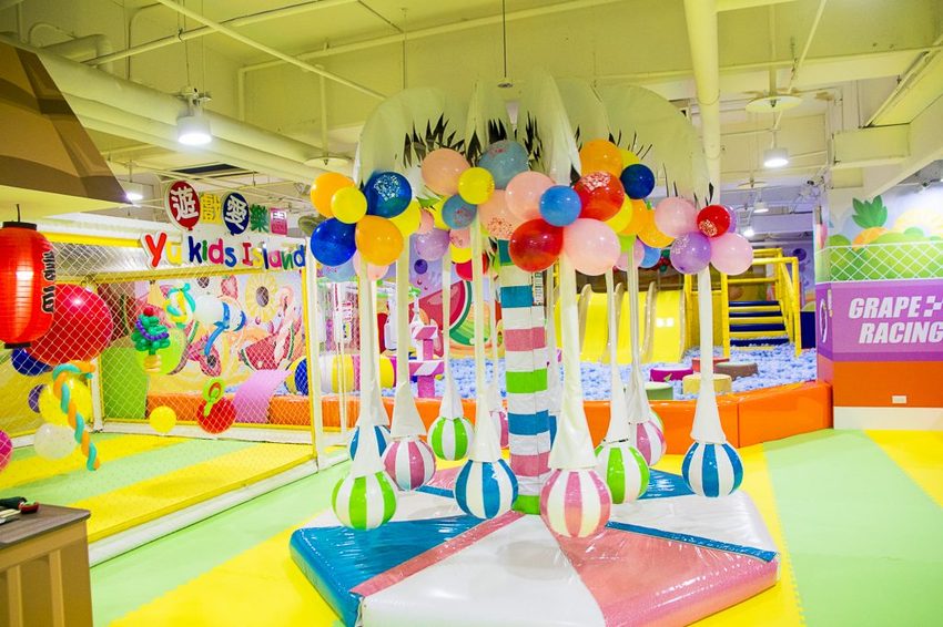 【親子樂園】遊戲愛樂園ATT大直店水果公園～ATT 4 Recharge室內親子樂園，超厲害仿真超市、日本料理店、放電大球池