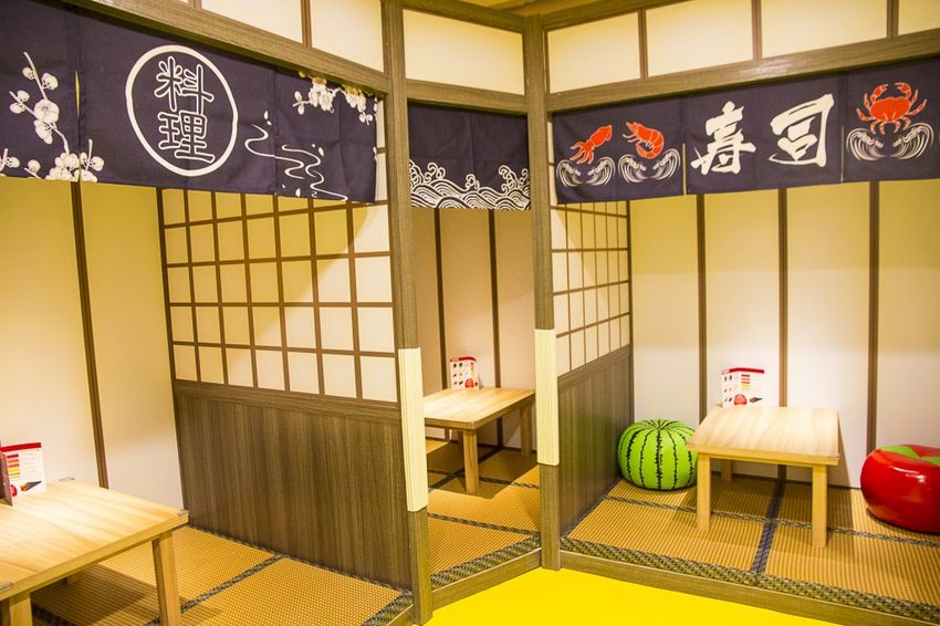 【親子樂園】遊戲愛樂園ATT大直店水果公園～ATT 4 Recharge室內親子樂園，超厲害仿真超市、日本料理店、放電大球池