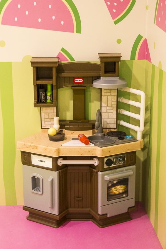 【親子樂園】遊戲愛樂園ATT大直店水果公園～ATT 4 Recharge室內親子樂園，超厲害仿真超市、日本料理店、放電大球池