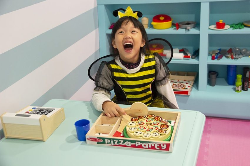 【親子樂園】遊戲愛樂園ATT大直店水果公園～ATT 4 Recharge室內親子樂園，超厲害仿真超市、日本料理店、放電大球池