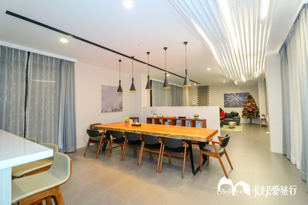 悠悅光 Aura Villa：宜蘭民宿-悠悅光新樂館｜親子民宿動物風格溜滑梯攀岩場梅花湖畔