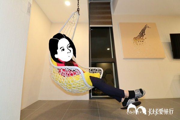 悠悅光 Aura Villa：宜蘭民宿-悠悅光新樂館｜親子民宿動物風格溜滑梯攀岩場梅花湖畔