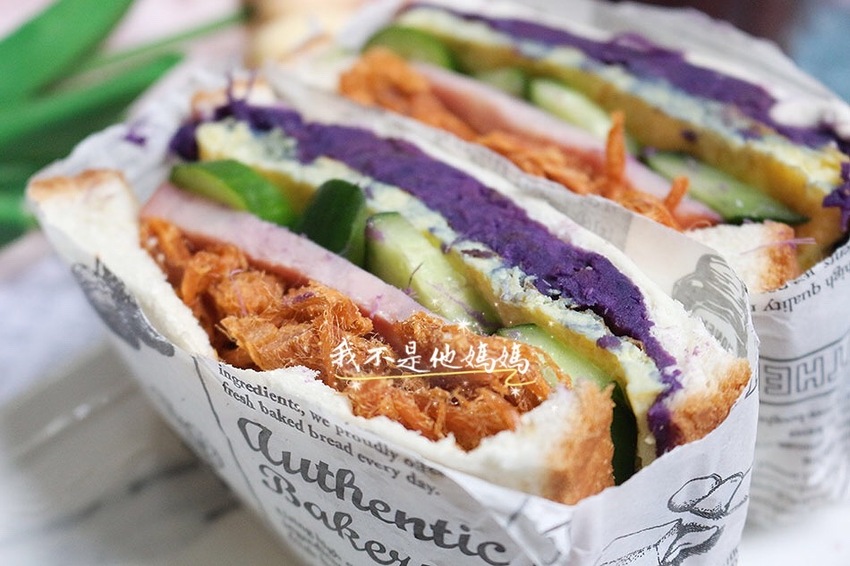 美而香台宗哈姆 煙燻火腿三明治,煙燻火腿食譜,下酒菜食譜,煙燻火腿生吃,手做煙燻火腿,三明治食譜,煙燻火腿培根,三明治火腿直接吃,三明治火腿片推薦