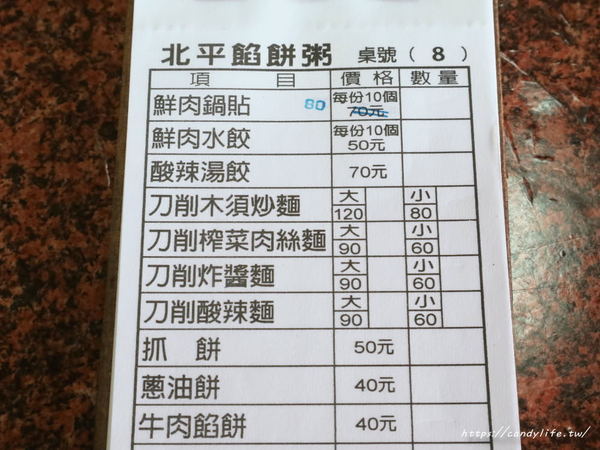 北平餡餅粥:台中美食│北平餡餅粥〃隱藏版平民小吃,超大顆鍋貼,餡多味美,咬下去會爆汁!