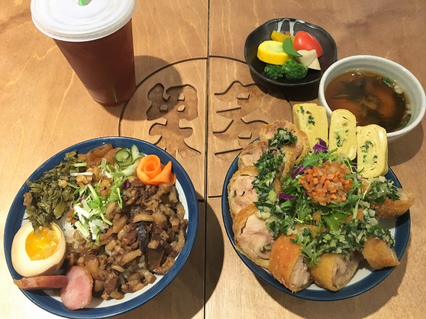 西門町夥計食堂HUO Kitchen套餐 夥計,HUO Kitchen,我不是他媽媽,西門,捷運,美食,糖心蛋,左宗堂雞,滷肉飯,酥皮,魯肉,肉燥,台灣小吃,艋舺小吃,西門町美食