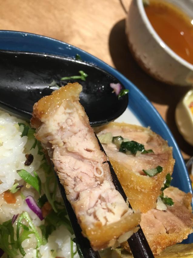 夥計食堂蔥油酥皮雞腿肉捲飯3 夥計,HUO Kitchen,我不是他媽媽,찐 돼지 고기 밥,Braised pork on rice, Ximending,深夜食堂