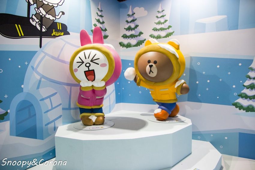 【展覽．台北】LINE FRIENDS世界巡迴之旅～坐上熊大航空旅行全世界，近四米高的雪白熊大首度現身