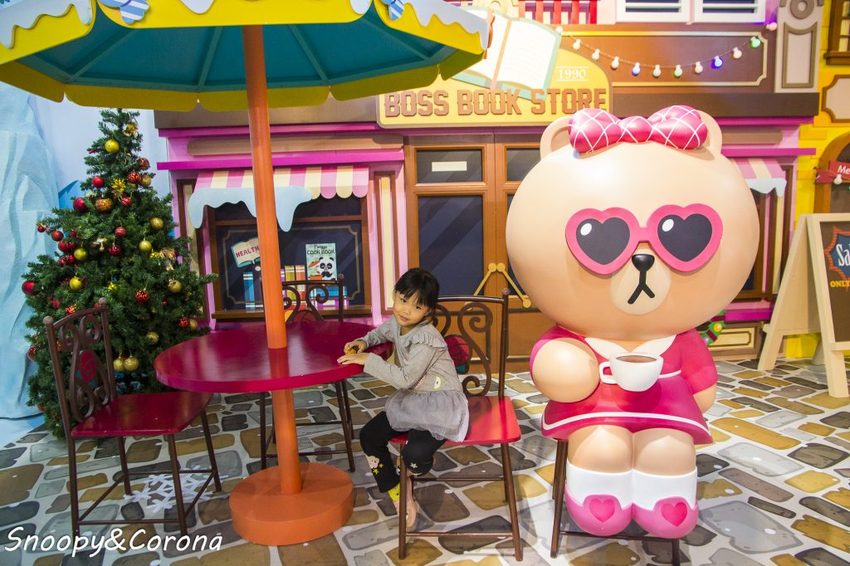 【展覽．台北】LINE FRIENDS世界巡迴之旅～坐上熊大航空旅行全世界，近四米高的雪白熊大首度現身