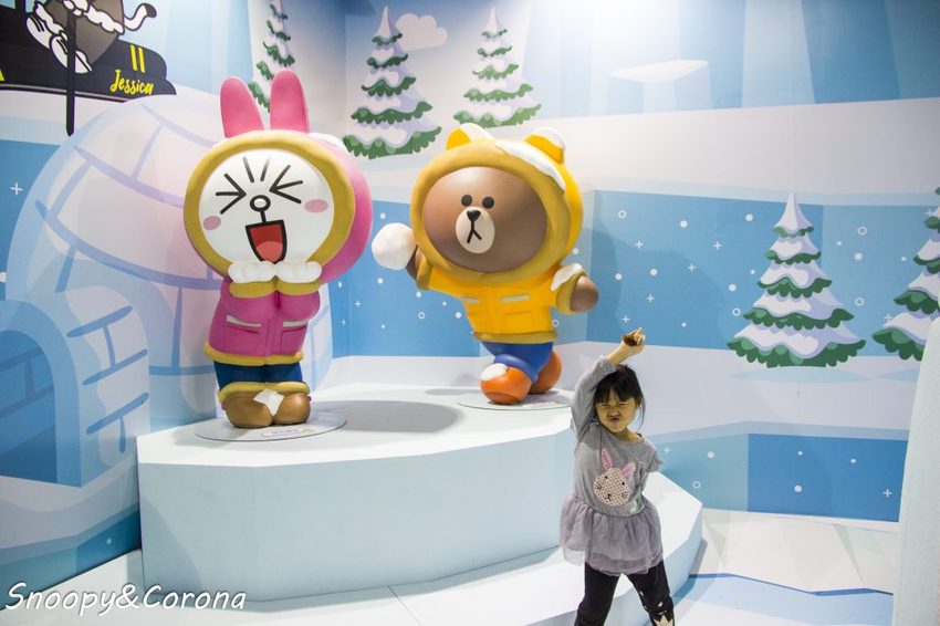 【展覽．台北】LINE FRIENDS世界巡迴之旅～坐上熊大航空旅行全世界，近四米高的雪白熊大首度現身