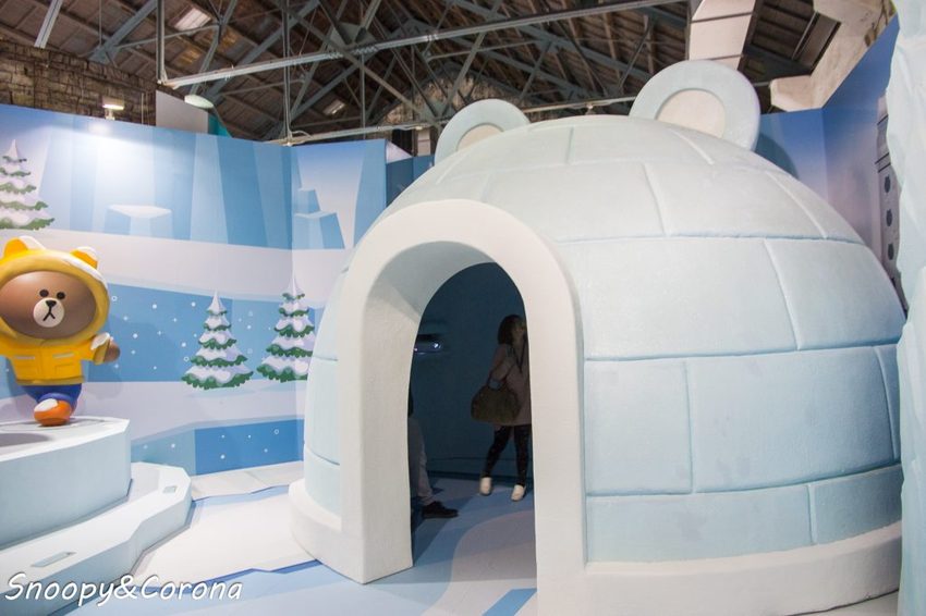 【展覽．台北】LINE FRIENDS世界巡迴之旅～坐上熊大航空旅行全世界，近四米高的雪白熊大首度現身