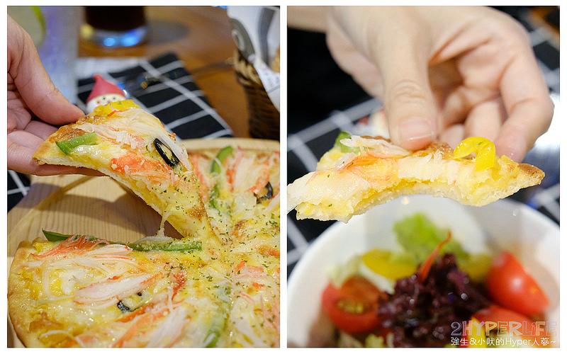 90小餐館,丼飯,台中北屯美食,台中日式咖哩,台中美食,台中義大利麵,台中義式,台中聚餐餐廳,平價美食,披薩,旱溪美食,蛋包飯 @強生與小吠的Hyper人蔘~