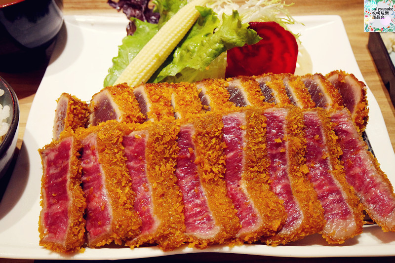 FoOd桃園美食【虎次日式炸牛排專門店】現今超夯的日式吃法,客製DIY肉品口味自己來 - ONLYYUSUKE*吃喝玩樂都最高