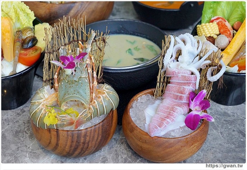 泰丘了！泰國蝦出現在火鍋店，還有泰奶冰沙和泰國香米吃到飽～