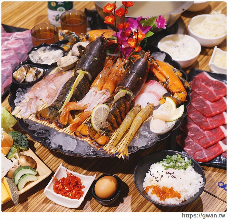 六月龍蝦價格大崩盤！台中最便宜的雙龍套餐，吃一次現賺三百