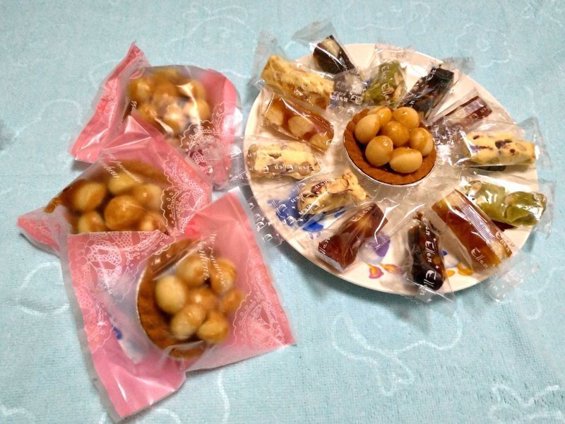 彰化年節伴手禮推薦~ELLEN手工牛軋糖.月光寶盒夏威夷珍珠.水果豆豆糖!