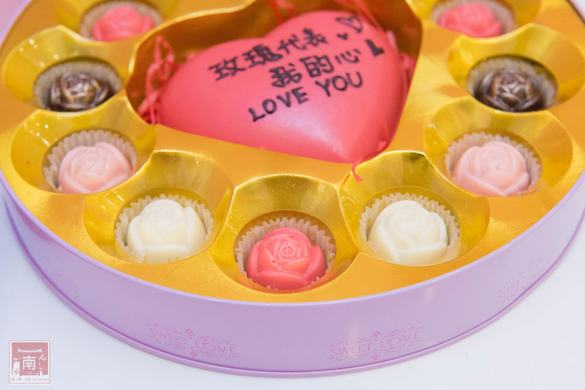 【台南美食】招牌生巧克力｜酒香酒漬微醺口感｜迪士尼.Kitty.口紅造型巧克力｜手作巧克力~~華侖婷娜手工巧克力 - 南人幫