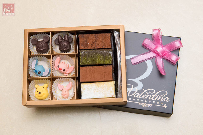 【台南美食】招牌生巧克力｜酒香酒漬微醺口感｜迪士尼.Kitty.口紅造型巧克力｜手作巧克力~~華侖婷娜手工巧克力 - 南人幫