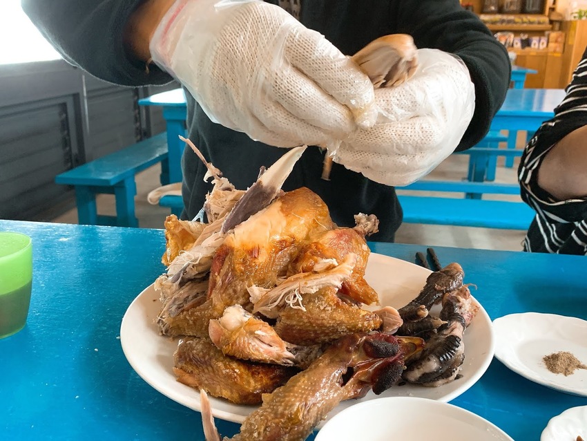 【苑裡火車站】台中大甲李安妮農場／向日葵🌻｜品嚐道地農場美食🍗、DIY芋頭酥