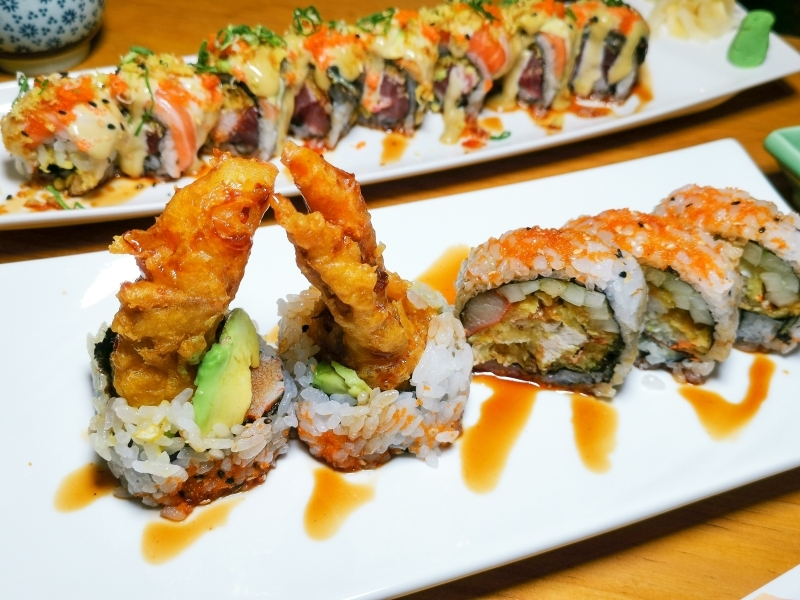 跳躍的宅男 - [花蓮美食]美式壽司花蓮也能吃得到 口感超豐富完全不像再吃日本料理-121美式壽司