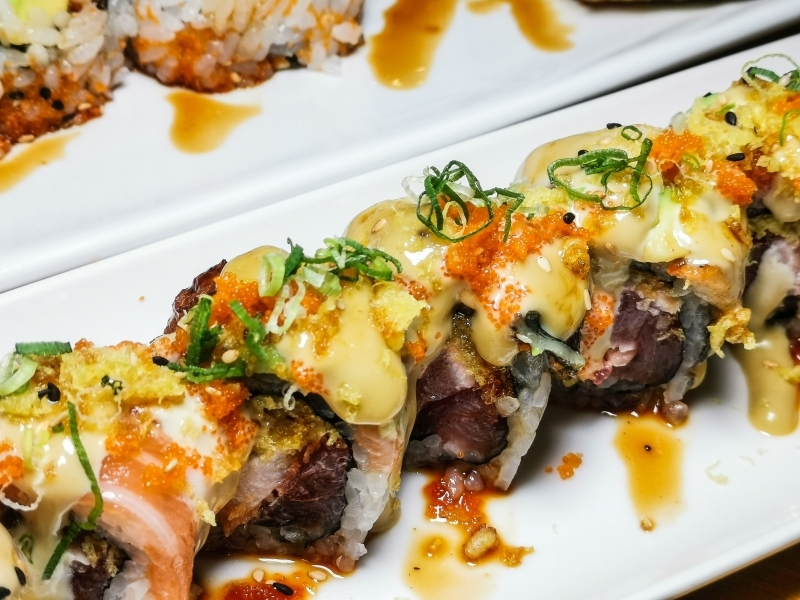 跳躍的宅男 - [花蓮美食]美式壽司花蓮也能吃得到 口感超豐富完全不像再吃日本料理-121美式壽司