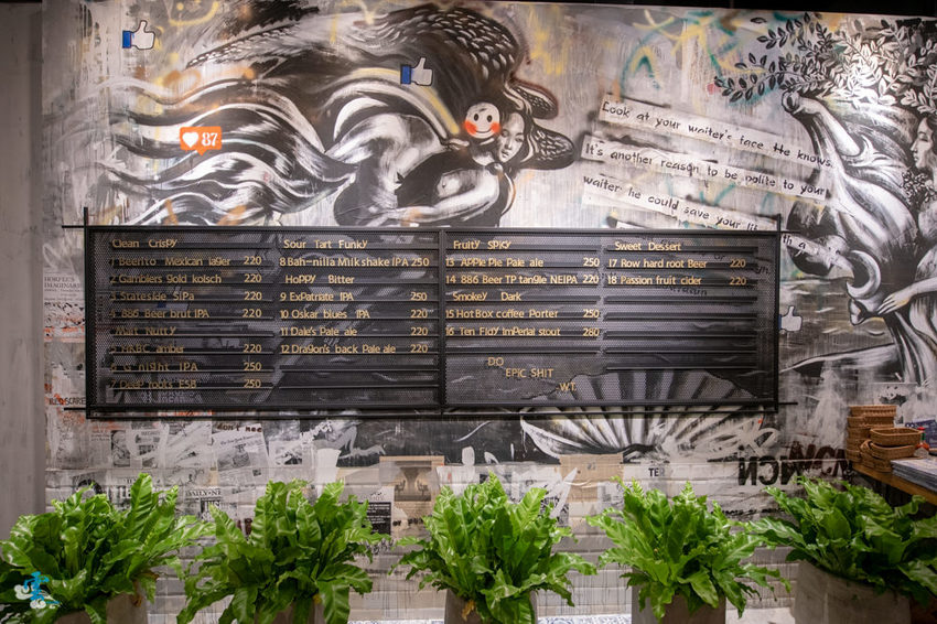 大直餐酒館》棧酒食吧 SIP Gastro Taphouse - 七種風味的精釀啤酒 ATT 4 Recharge 美食餐廳 直火炭烤x花園餐廳 - 時空幻境 凌雲江海清