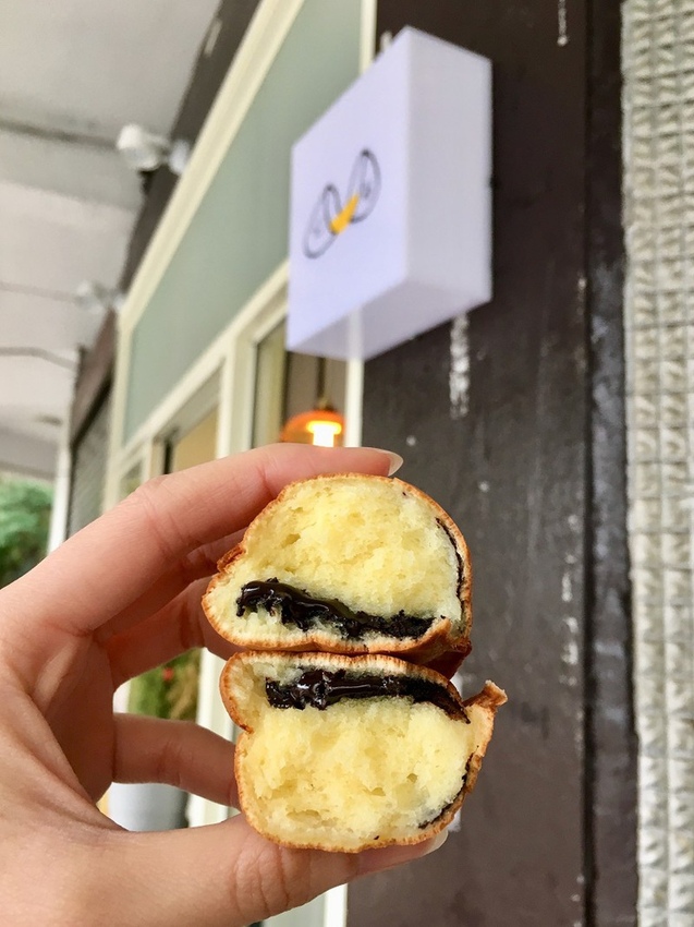 【台北｜科技大樓站】222雞蛋糕＿暢銷款焦糖蘋果晚來就吃不到＿帶有伯爵茶香的雞蛋糕真的很可以