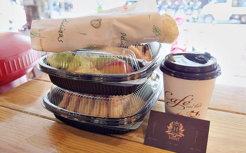 歐娜斯Honest早午餐｜69元起外帶平價早午餐，多國料理美味餐點，精緻餐盒外送平台服務，北屯大份量早午餐 - 蘋果話日常