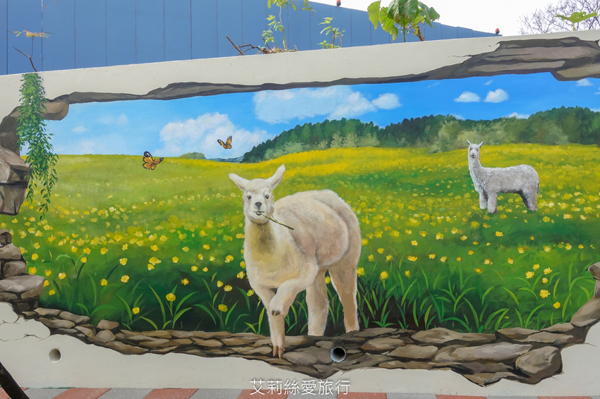 鶯歌景點》鶯歌永吉公園 親子同樂 新春賞炮仗花 玩溜滑梯 超好拍立體彩繪 - 艾莉絲愛旅行