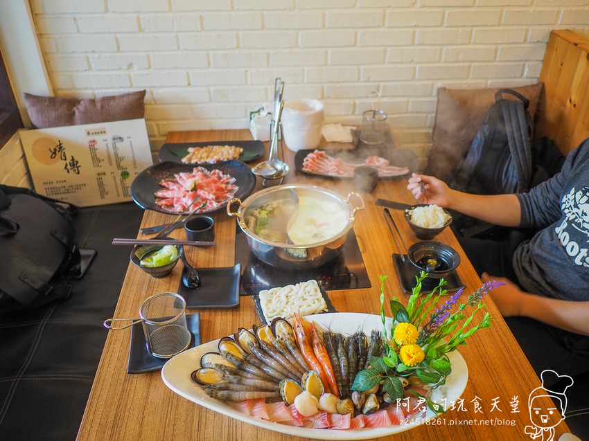 【台北】婧傳火鍋｜有夠蝦套餐～一斤肉品x超彭湃海鮮鍋物｜松江南京捷運站美食
