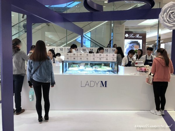Lady M台中快閃店:人氣千層蛋糕Lady M進軍台中!期間快閃,6款Lady M熱銷蛋糕在台中也吃的到~