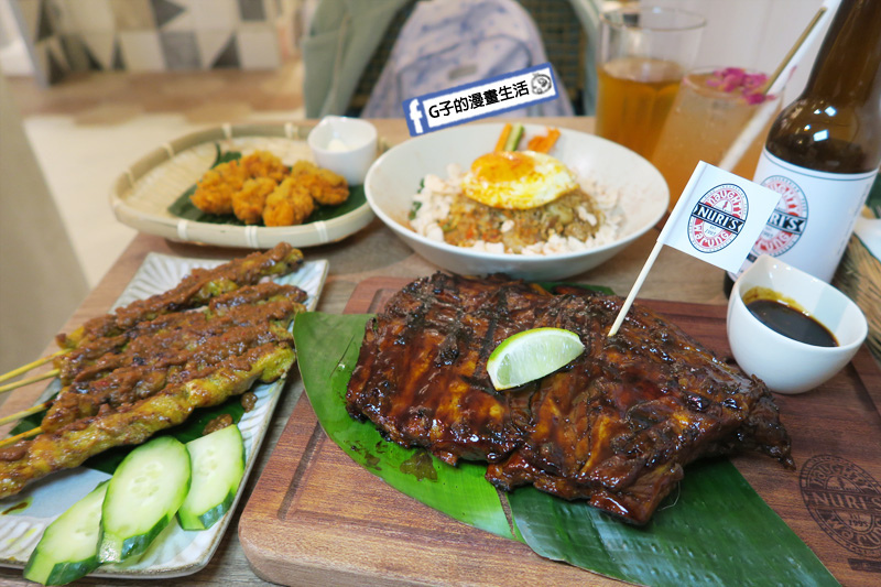 東區豬肋排.峇厘島著名老店-刁廚.紐利 Naughty Nuri's Taiwan 東區216巷 忠孝敦化站