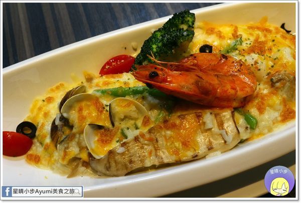 洋城義大利麵餐廳：[食記]►台南永康區◄洋城義大利餐廳－中正家樂福店/情侶約會餐廳/乳酪蛋黃雞胸義大利麵/焗烤地中海海鮮燉飯