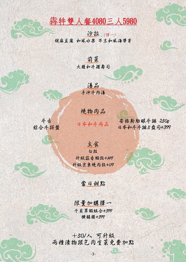 【台北東區燒肉】京東燒肉.一頭牛套餐,可吃到日本和牛等九種肉品!